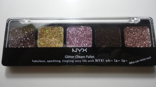 Glitter Cream Pallet Sweet Chocolate Browns