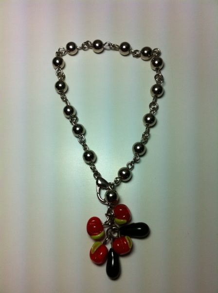 Pulseira Bolinha Frutas (0031)