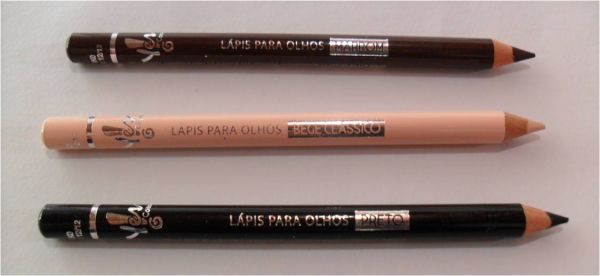 Lápis para olhos (cores diversas)